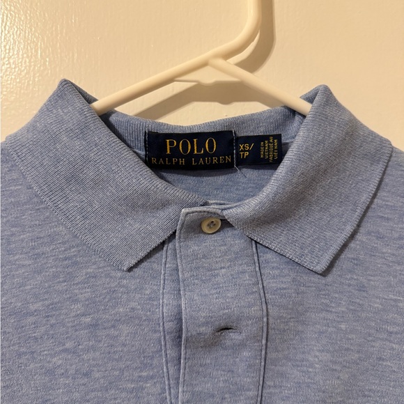 Polo Ralph Lauren Classic Fit Cotton Polo Shirt XS – Light Blue - Picture 2 of 4